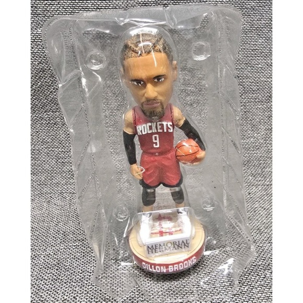 Dillon Brooks Houston Rockets SGA Bobblehead 1/1/25 NBA Memorial Hermann #9 NIB‎